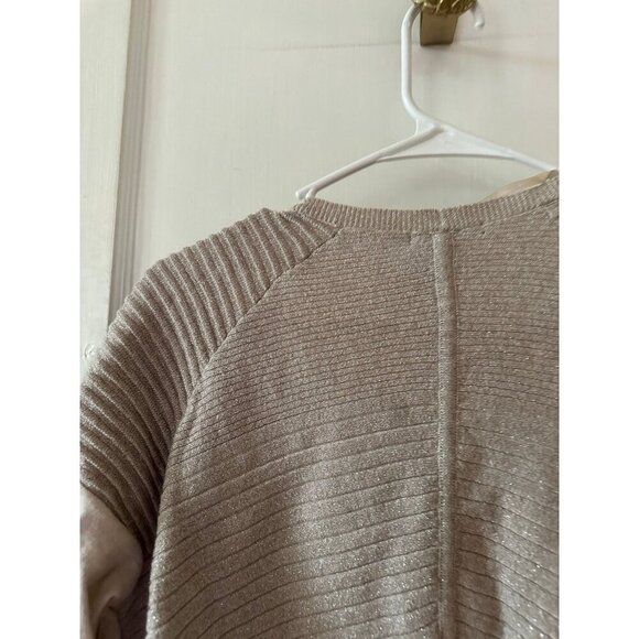 DKNY women’s size large silver gray cardigan - Picture 10 of 12